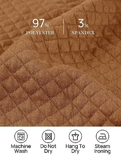 ZESICA Women's Fall Casual Shacket Jackets 2024 Long Sleeve Button Down Lightwei... - Image 6