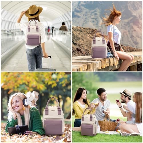 LOVEVOOK Mini Backpack for Women Stylish Waterproof Backpack Purse with USB Port... - Image 7