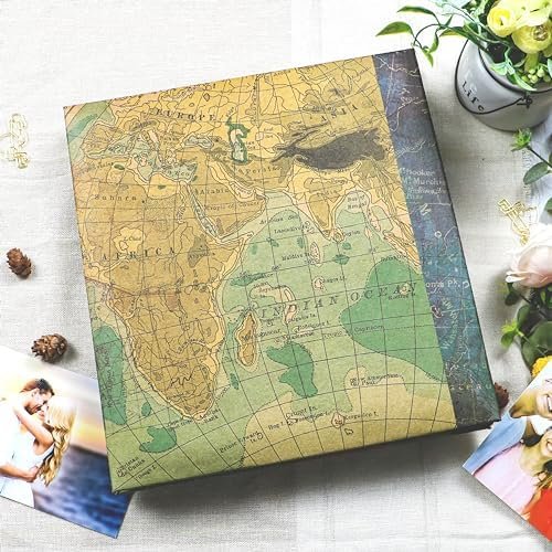 Holoary Adventure Scrapbook Album with Metallic Pen Magnetic Self-Stick Page Scr... - Image 5