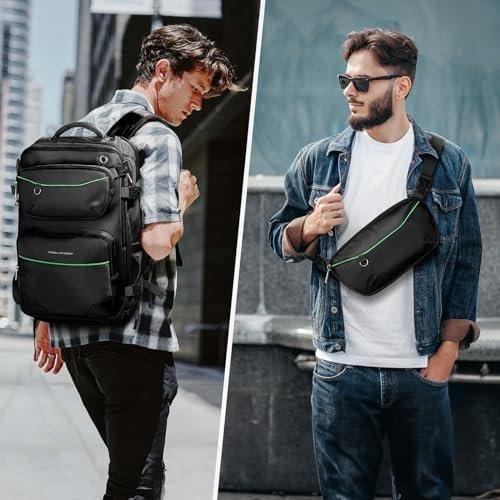 Maelstrom Travel Backpack for Men Women, 35L Carry on Backpack for Traveling on ... - Image 8