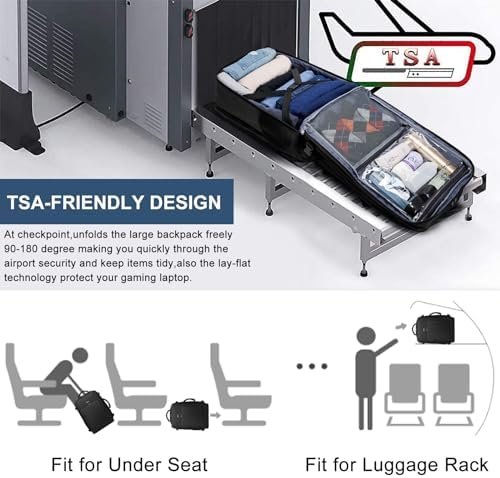 Travel Backpack for Men and Women, 40L Extra Large Flight Approved Carry on Back... - Image 4