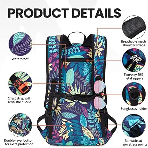 Venture Pal 40L Lightweight Packable Travel Hiking Backpack Daypack - Image 5