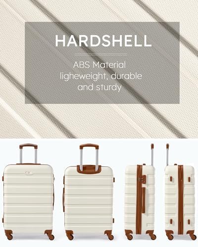 Suitour Luggage 3 Piece Sets Hard Shell Luggage Set with Spinner Wheels,TSA Lock... - Image 9