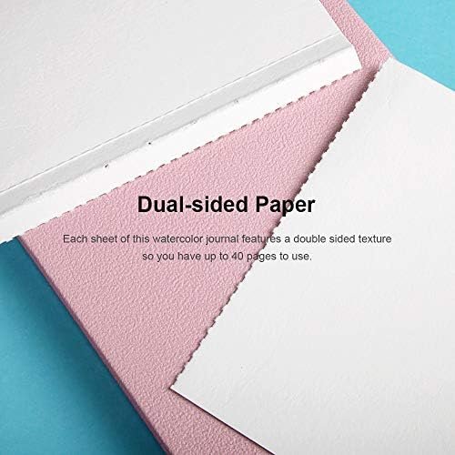 Paul Rubens Art Supplies Watercolor Paper, 100% Cotton Hot Press Watercolor Jour... - Image 4