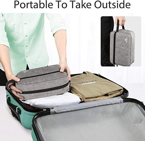 MATEIN Toiletry Bag for Men (2 Packs), Waterproof Dopp Kit Bathroom Shaving Bag ... - Image 6