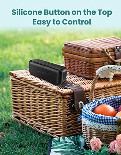 LENRUE Bluetooth Speaker,Wireless Portable Speakers with TWS, 12H Playtime, Clea... - Image 8
