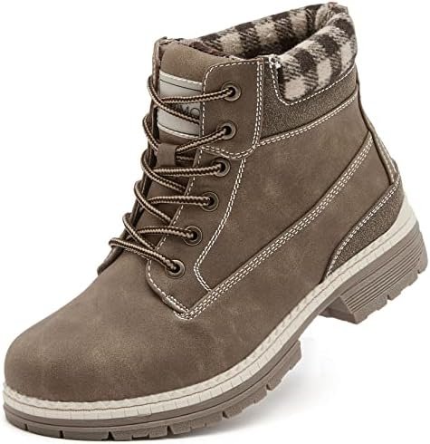 COTTIMO Hiking Work Boots for Women Waterproof - Winter Snow Casual Non Slip Com... - Image 2