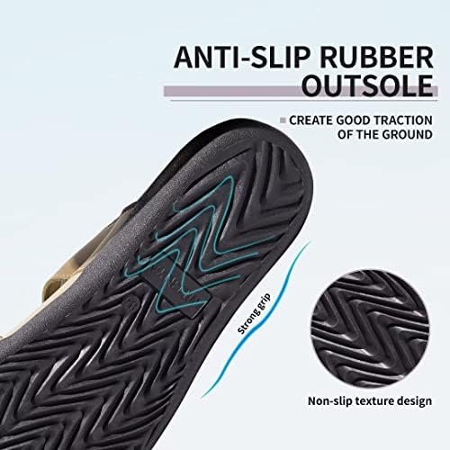 MEGNYA Comfortable Women's Walking Sandals, Arch Support Slides for Plantar Fasc... - Image 6