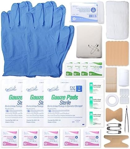 Personal First Aid Kit - Deluxe 42-Piece Emergency Pack with Rescue Blanket - Co... - Image 4