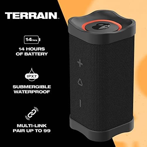 Skullcandy Terrain Wireless Bluetooth Speaker - IPX7 Waterproof Portable Speaker... - Image 3