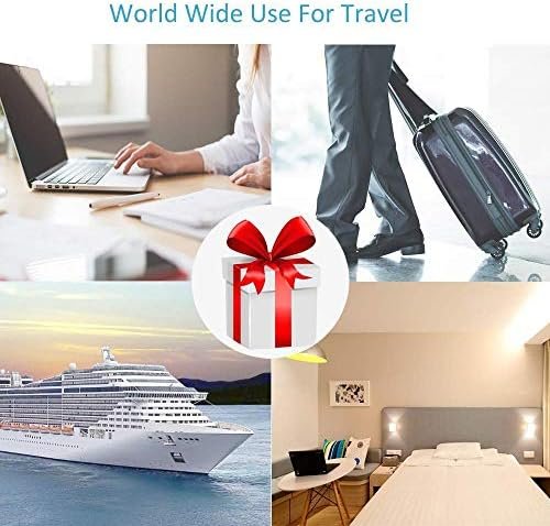 TESSAN All European Travel Plug Adapter Kit, International Power Outlet Adaptor ... - Image 5
