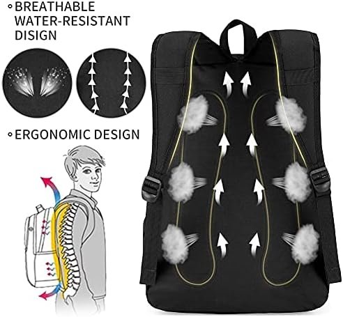 rickyh style School Backpack Travel Bag for Men & Women Lightweight College Back... - Image 5