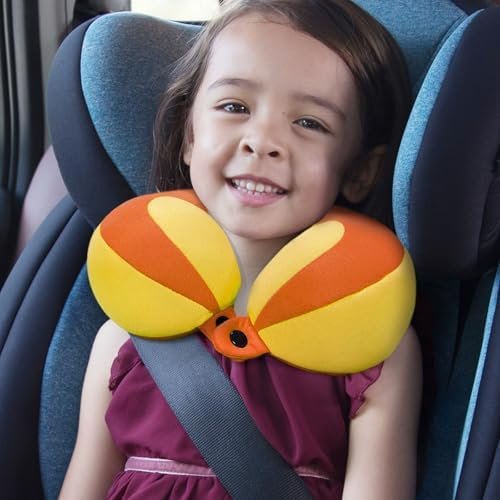 INFANZIA Kids Chin Supporting Travel Neck Pillow, Prevent Head from Falling Forw... - Image 3