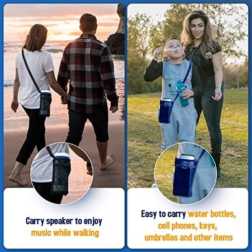 Water Bottle Holder with Strap, Premium Water Bottle Carrier with Strap Easy Cle... - Image 6