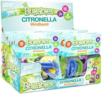 PIC Bugables Citronella Scented Coil Wristbands, Reusable and Resealable, One Si... - Image 3