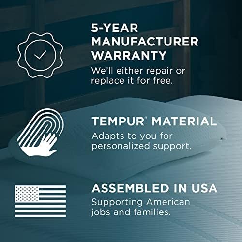 Tempur-Pedic Memory Foam Symphony Pillow Luxury Soft Feel, Standard, White - Image 10