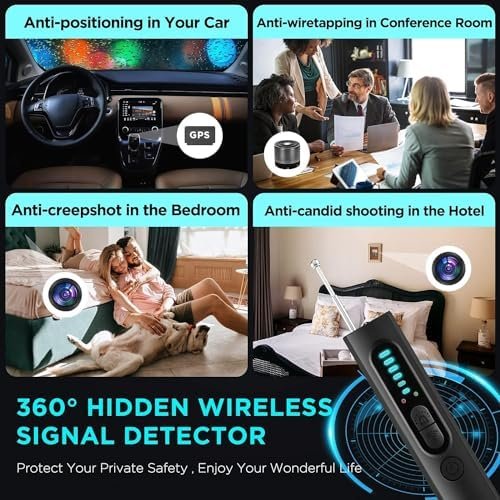 Hidden Camera Detectors,Camera Detector,Signal Scanner for Hotels Car Office Hom... - Image 7