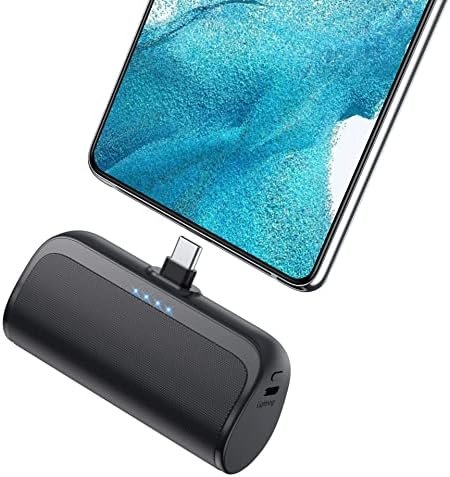 Mini Portable Charger 5200mAh,PD Fast Charging USB C Power Bank,Portable Phone C... - Image 2