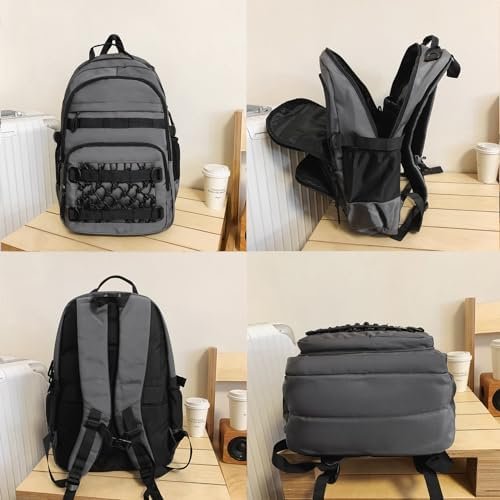 School Backpack for Kids Travel Laptop Daypack Aesthetic Backpack Women Men Ligh... - Image 3