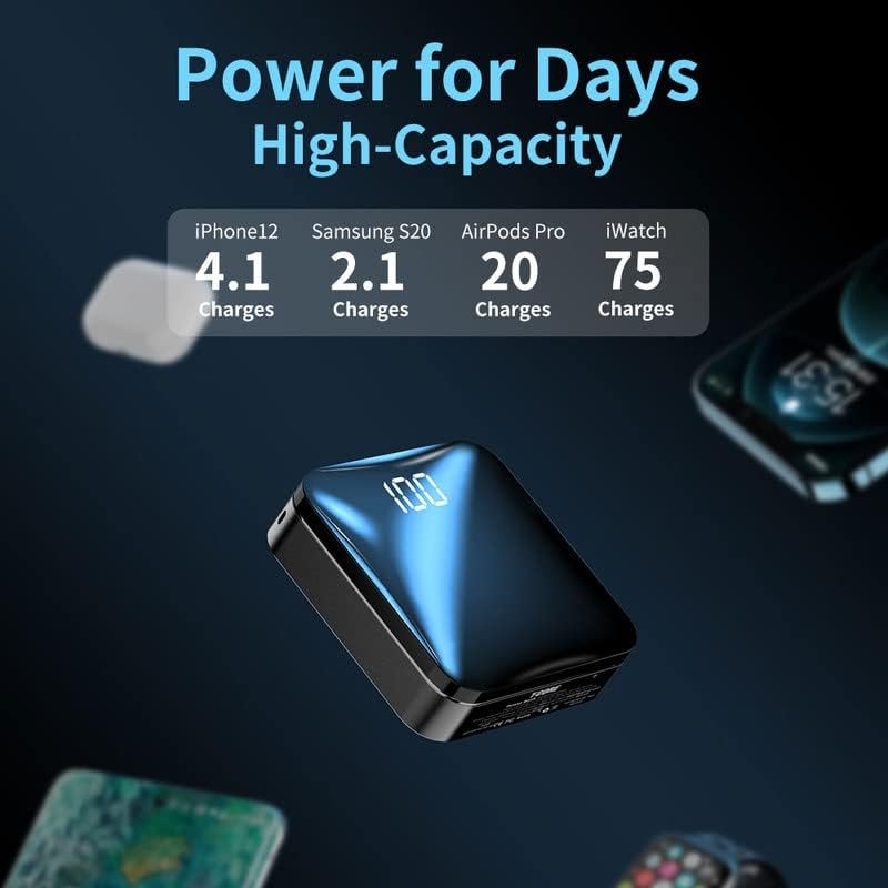 T-CORE Power Bank The Smallest and Lightest 10000mAh External Battery Ultra-Comp... - Image 3