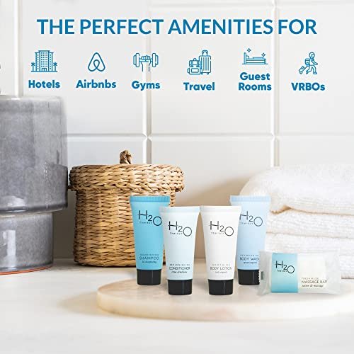 H2O Therapy Hotel Soaps and Toiletries Bulk Set | 1-Shoppe All-In-Kit Amenities ... - Image 3