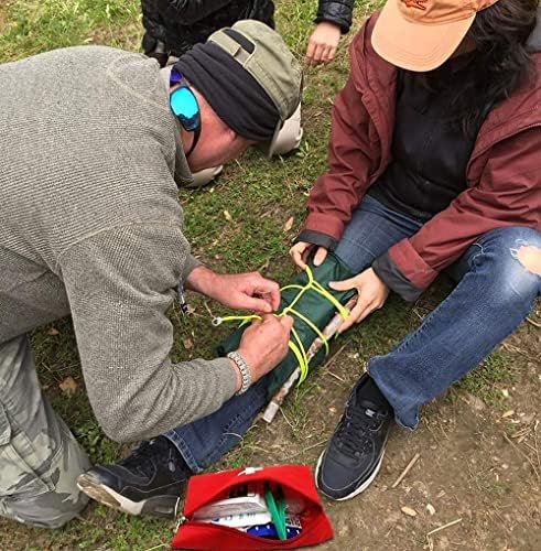 AOUTACC 12 Pack Mini First Aid Kit Empty Bag, Travel Empty First Aid Kit Pouch B... - Image 5