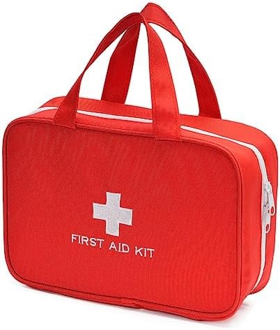 Compact Empty First Aid Kit Bag Emergency Trauma Medical Pouch Travel Medicine O... - Image 2