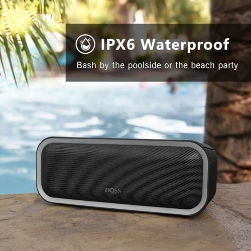 Bluetooth Speaker, DOSS SoundBox Pro+ Wireless Pairing Speaker with 24W Stereo S... - Image 5