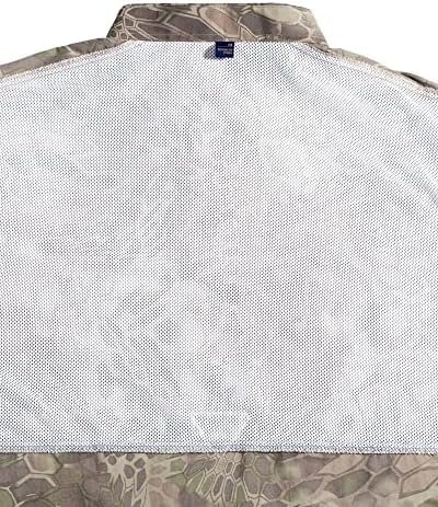 Alimens & Gentle Mens Short Sleeve Fishing Shirt Camouflage Quick Dry Outdoor Su... - Image 4