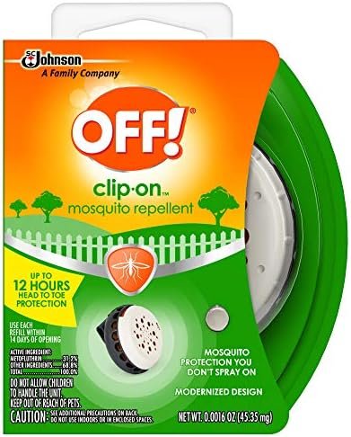 OFF! Clip-On Mosquito Repellent, Clip-On Fan Unit and 1 Repellent Refill, Attach... - Image 2