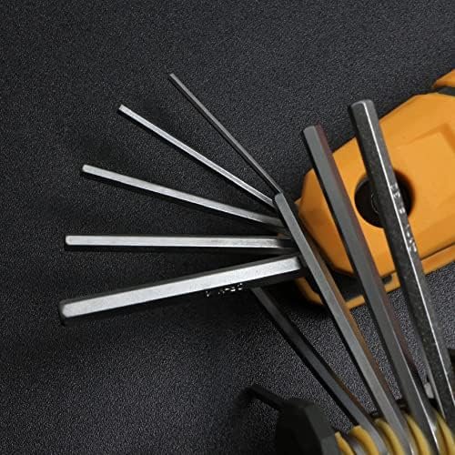 MULWARK 17pcs Folding Allen Wrench Set | Metric & Standard SAE - Key Tool 2 Pack... - Image 6