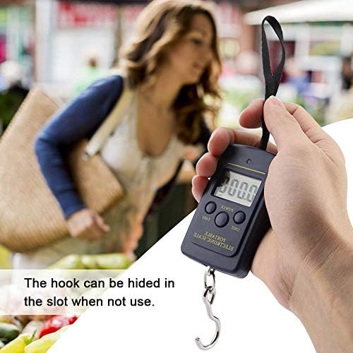 Digital Hanging Scale,40kg/10g Electronic Scale Digital Hanging Luggage Portable... - Image 7