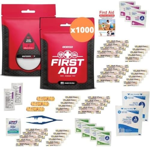 54-Piece First Aid Kit, Basic Plus Emergency First Aid Kit for Home, Work & Trav... - Image 2