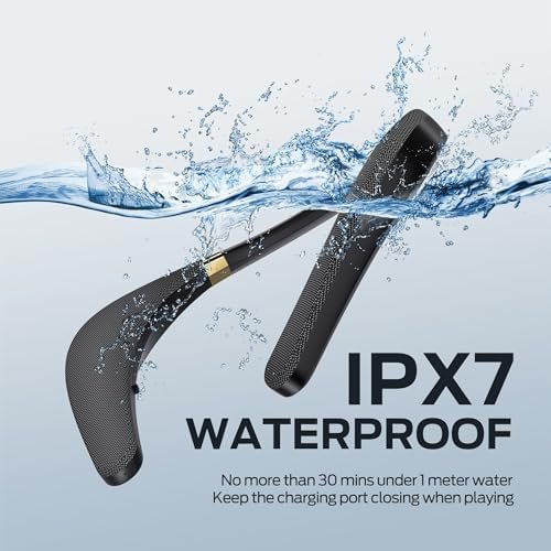 Monster Boomerang Neckband Bluetooth Speaker, Neck Wireless Wearable Speaker wit... - Image 5