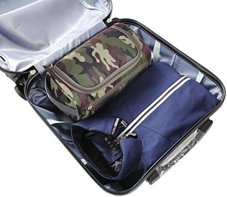 Vercord Mens Toiletry Bag Wash Travel Small Shaving Dop Kit Shower Bathroom Ditt... - Image 7