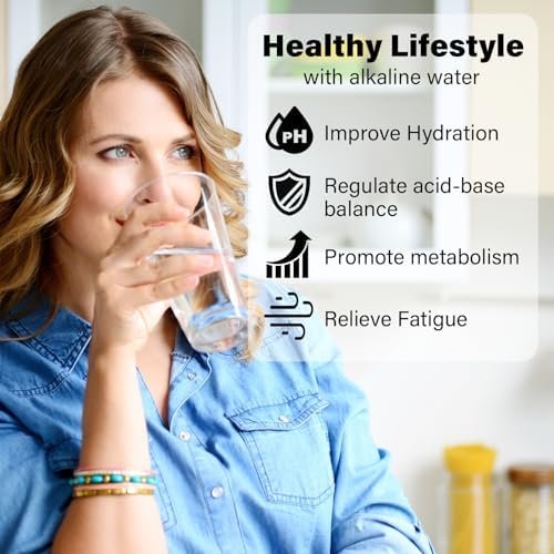 XIGGA Alkaline Water Filter Pouch Super Lasting - 2/3/4/6 Pack, Enhance pH Porta... - Image 6