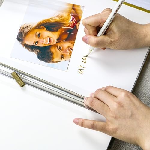 Holoary Adventure Scrapbook Album with Metallic Pen Magnetic Self-Stick Page Scr... - Image 9