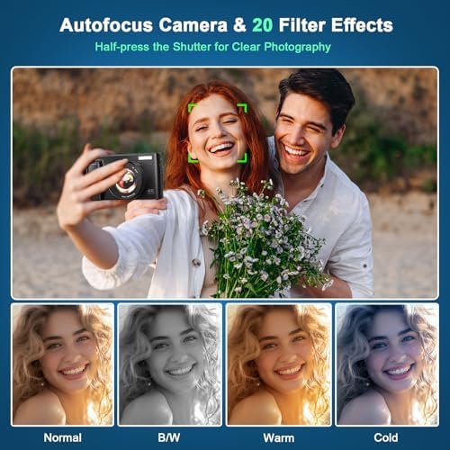 4K Digital Camera for Photography, 48MP Auto-Focus Vlogging Camera for YouTube, ... - Image 4