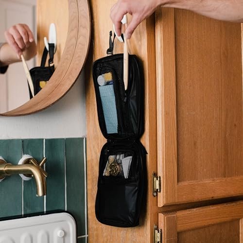 Gravel Hanging Toiletry Bag, Water Resistant Hanging Travel Toiletry Bag for Sha... - Image 6