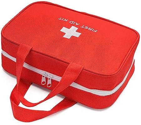Compact Empty First Aid Kit Bag Emergency Trauma Medical Pouch Travel Medicine O... - Image 5