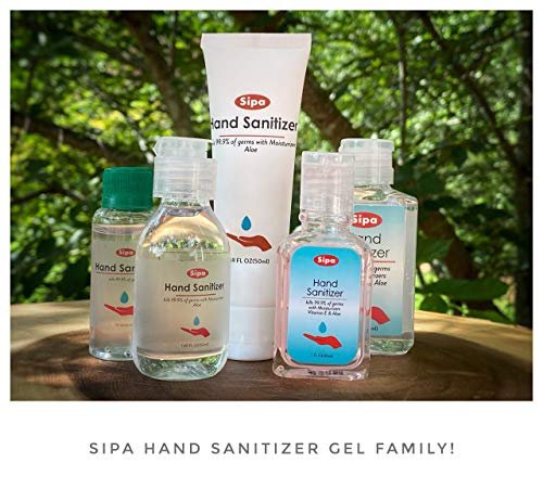 SIPA Hand Sanitizer Travel Size 2oz/ 60 ml, Flip Cap Bottle, Bulk Travel Size, S... - Image 5
