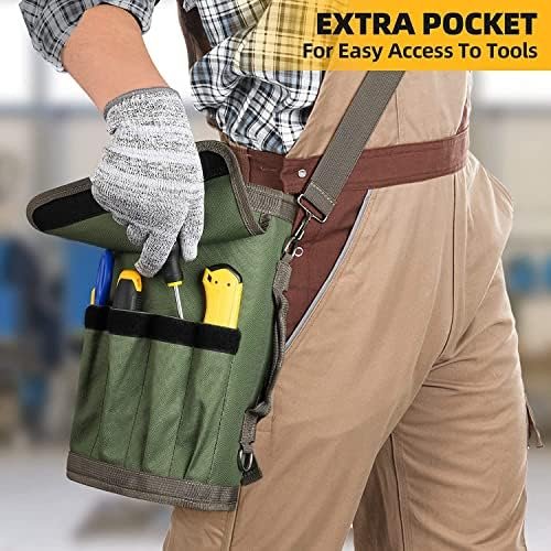 Tool Bag Roll Up, UUP Heavy Duty Tool Organizer for Men Women, Portable Tool Sto... - Image 4