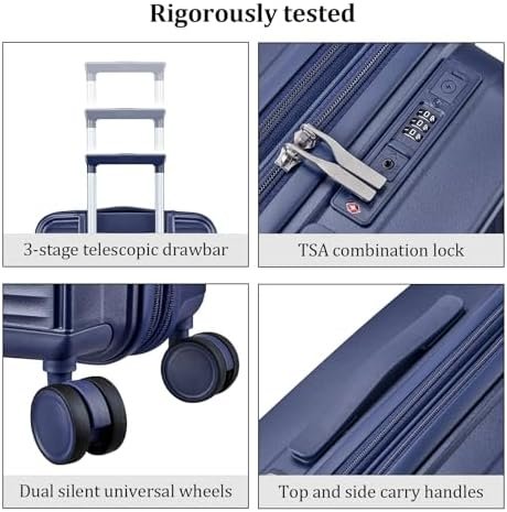 Joyway Luggage Sets 3 Piece, Expandable Suitcase set with Spinner Wheels and Cha... - Image 6