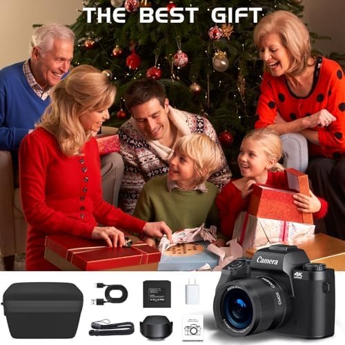 Cameras for Photography, 4K 64MP Vlogging Camera for YouTube, Autofocus Digital ... - Image 9