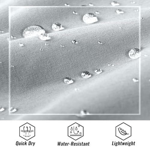 Pudolla Men's Hiking Cargo Pants Water Resistant Lightweight Quick Dry Breathabl... - Image 6