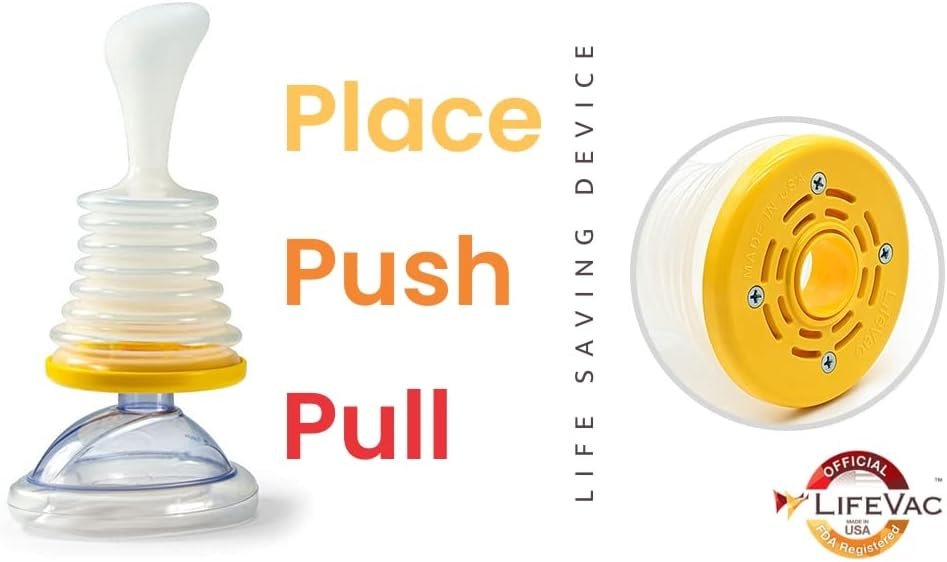 LifeVac Home Kit - Portable Suction Rescue Device, First Aid Kit for Kids and Ad... - Image 5