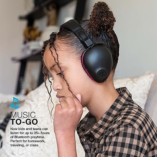 JLab JBuddies Pro Wireless Over-Ear Kids Headphones, 35+ Hour Battery Life, Buil... - Image 6