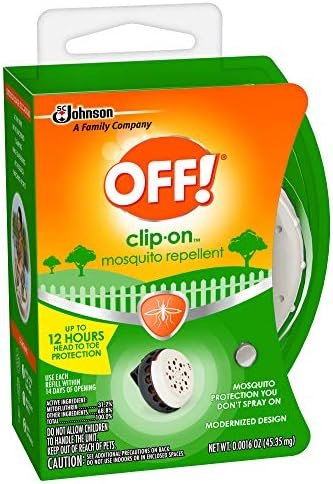 OFF! Clip-On Mosquito Repellent, Clip-On Fan Unit and 1 Repellent Refill, Attach... - Image 5