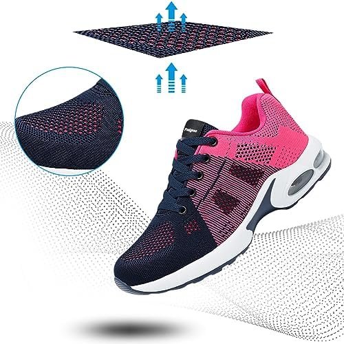 Padgene Womens Sneakers Air Cushion Running Shoes Lightweight Tennis Walking Sho... - Image 3