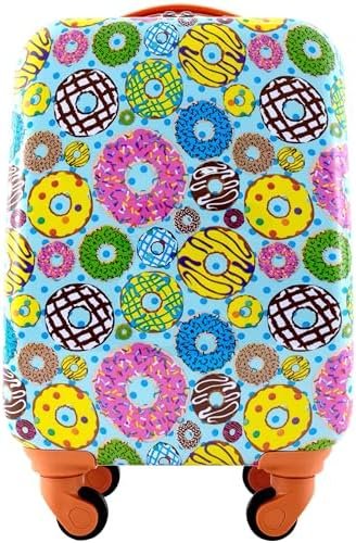 Travelers Club 5 Piece Kids' Luggage Set, Donut - Image 3